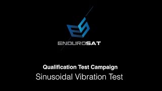 Sinusoidal Vibration Test of CubeSat Subsystems [upl. by Sudnak252]