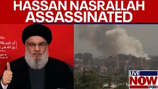 BREAKING Hezbollah leader Hassan Nasrallah DEAD in Israel strike on Beirut terror group confirms [upl. by Llerej]