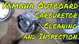 How to Clean 40HP 2 Stroke Yamaha Outboard Carburetors No Ultrasonic Cleaner [upl. by Faydra]