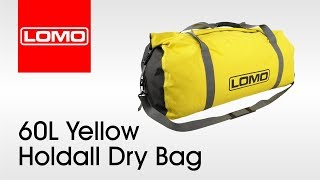 Lomo 60L Yellow Holdall Dry Bag [upl. by Schoof310]