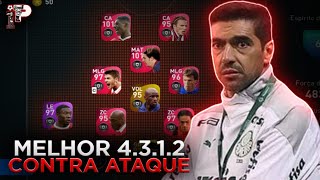 FAUSTO RIESGO NA 4312 CONTRA ATAQUE O MELHOR TÉCNICO DO PES 2021 MOBILE  ATUALIZADO 2022 [upl. by Hara]