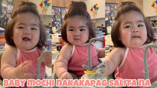 PAULEEN LUNA TUWANG TUWA SA UNANG SALITANG NASABI NI BABY MOCHI PROUD NA PROUD ITO SA KANYANG ANAK [upl. by Ayama]