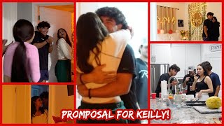 Promposal for Keilly VLOG735 [upl. by Werby]