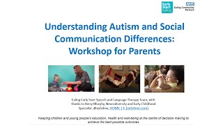 Ealing Childrens Speech amp Language Therapy Understanding Autism amp Social Communication Differences [upl. by Chemarin686]