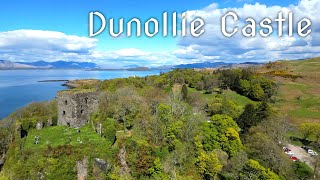 Dunollie Castle  Oban  Scotland  4K  DJI Mini 3 Pro [upl. by Hyps559]