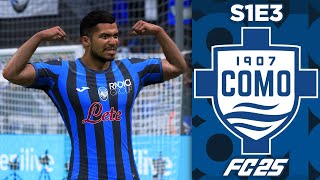 Tougher than I expected  FC 25 Como Career Mode S1E3 [upl. by Desma]