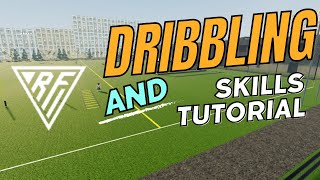 RF 24  BEGINNERS DRIBBLING  SKILLSCOMBO TUTORIAL ROBLOX [upl. by Lienhard]