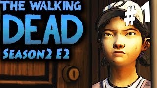 Walking Dead Season 2 Episode 2 quotA House Dividedquot Part 1 Walkthrough TWD [upl. by Ainnat]