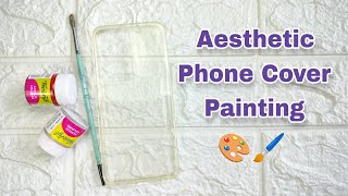 Amazing Phone Cover Painting  Phone Cover Design  Mobile Cover Design  Aesthetic Painting [upl. by Turro]