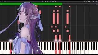 Sword Art Online OST  In Your Past  Main Theme Synthesia [upl. by Otnicaj]