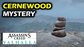 Mystery Cairn  Cernewood Stack Stones  Ledecestrescire  Assassins Creed Valhalla [upl. by Nylrehc]