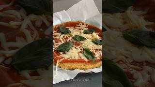 ¡Pizza sin harina en 5 minutos 🍕recetasaludable recetas pizza [upl. by Eivol]