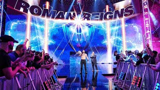 Roman Reigns Badass Entrance as WWE Universal Champion SmackDown July 16 2021 HD [upl. by Lichter704]