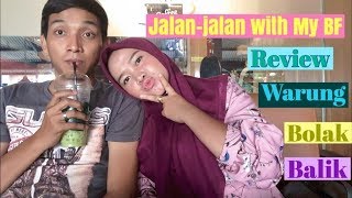 Vlog15 Jalanjalan with My BF  Makan di Warung Bolak Balik Kota Pangkalpinang [upl. by Nanah938]