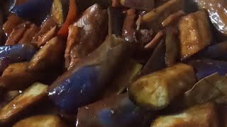 Adobong Talong na may Sardines [upl. by Rebma]