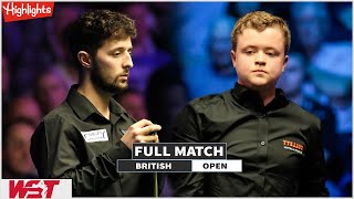 Joe OConnor vs Stan Moody Full Match Highlights  British Open 2024 [upl. by Yawnoc]