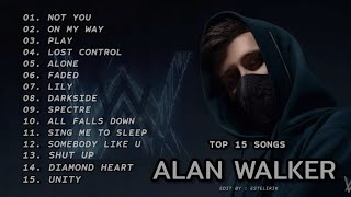 ALBUM ALAN WALKER TERBARU  BEST SONG ALL TIME [upl. by Moskow526]