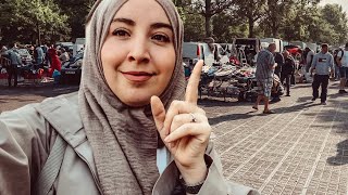 Schalke Pazar Vlog 🛍  Flohmarkt Tour jeden Samstag  Hijabflowers [upl. by Elboa]