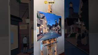 must watch Acrylic landscape painting [upl. by Eelyme]