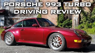 Porsche 991 Turbo Air Cooled 993 Driving Review [upl. by Dymphia]