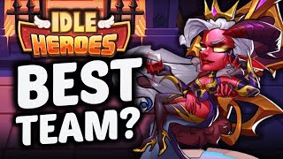 How to BUILD the BEST TEAM of Transcendence Heroes in IDLE HEROES [upl. by Mosra]