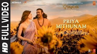 Full Video Priya Mithunam Song  Adipurush  Prabhas  Ajay AtulRamajogayya S  Om Raut [upl. by Burch]