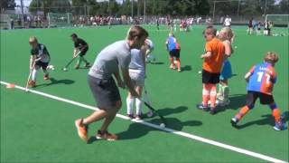 Hockey clinic Jeroen Hertzberger Ames Audi en AA Lease bij DMHC Dordrecht [upl. by Laughton396]