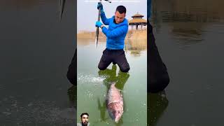 fishing icefish fish carpfishing fisherman bigfish [upl. by Aeslek646]