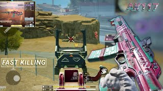 ZERO RECOIL in LONG RANGE  FAST KILLING  BEST AK117 GUNSMITH CODM BR  CODM BR GAMEPLAY [upl. by Dee]