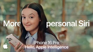 Apple Intelligence  More personal Siri  iPhone 16 Pro [upl. by Yelad]