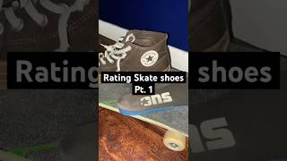 Skate Shoe Review Pt 1 shorts skateboarding skateshoes [upl. by Oelak]