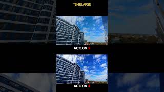 DJI Action 5 PRO VS Action 4 TIMELAPSE [upl. by Acirej]