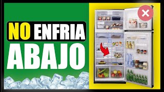 PORQUE EL REFRIGERADOR ENFRIA ARRIBA PERO ABAJO NO ❌ [upl. by Neural]