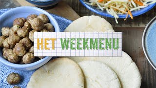 Het Weekmenu 2  Lamsgehaktballetjes met tzatziki  Dominique Persoone [upl. by Kamal]