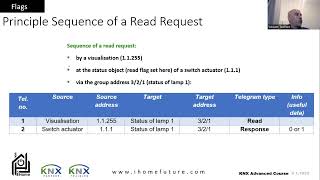 4  KNX Advanced Course  Flags التحكم في طرق التواصل عن طريق [upl. by Giah]
