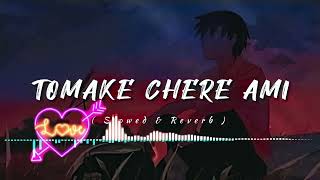 Tomake Chere Ami Ki Niye Thakbo Lofi Song Habib Wahid Slowed and Reverb Song [upl. by Bergren797]