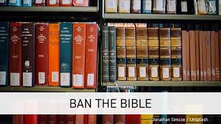 Ask an Atheist Ban the Bible [upl. by Orgel525]