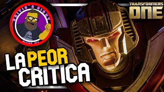 CriticSight NO vio Transformers ONE y LA CRITICA  Rodrixo30 [upl. by Arbba]