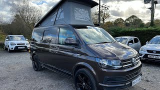 2018 Volkswagen T6 Camper King Campervan Walk Around qcarscouk [upl. by Jasisa]