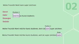 Momente B11 ErklärClip Grammatik Konnektoren [upl. by Hannasus929]