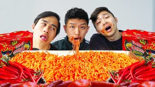 Eating 100 Levels of Spicy Foods [upl. by Nady]