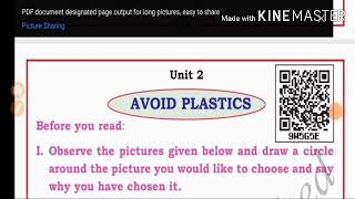 7th std English lesson Avoid PlasticsEdu allrounder7ನೇ ತರಗತಿಯ ಇಂಗ್ಲೀಷ್ ಪಾಠ Avoid Plastics ವಿವರಣೆ [upl. by Uke]