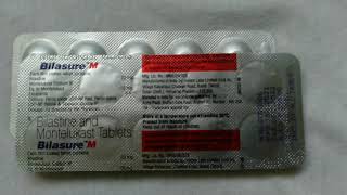 Bilastine and Montelukast tablet  Bilasure M tablet  Uses  Dosage  Sideeffects and Precautions [upl. by Bergstein]