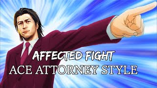 Affected Fight but its Ace Attorney  Yakuza  Like a Dragon X Phoenix Wright [upl. by Annel]