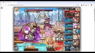 Kamihime PROJECT R  29th Guild Competition Dark Skill CheckerKun [upl. by Oiramel363]