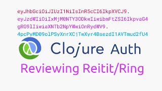 Clojure Auth1 Reviewing Reitit and Ring [upl. by Oliana]