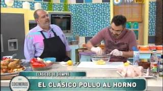 Pollo al horno con papas y batatas Parte 1 [upl. by Bowers]