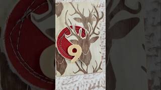 Calendrier de lavent jour 9 calendrierdelavent christmas papercraft paperlove scrapbooking [upl. by Tzong]