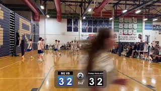 BGHS Men’s VB vs Campo Verde [upl. by Airotal]