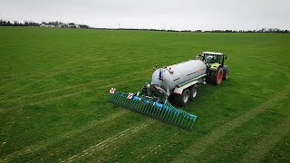 3500 Slurry Tanker with Bomech Trailing Shoe  Cross Agricultural Engineering [upl. by Alitta]